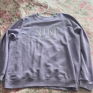 Nike Purple Sportswear Crewneck